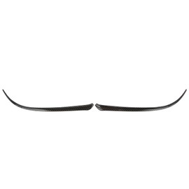 2pcs Side Rearview Mirror Trim ABS Carbon Fiber Color Wing Mirrors Strip Replacement for GR Supra A90 2019‑2022