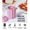 Aliglow Bacon Grease Strainer Bin Collector Kitchen Tools, Fun MulFunctional