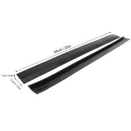 Cubierta para Huecos de Encimera de Estufa de 2 Piezas, Tira de Sellado de Relleno de Huecos para Horno Antiaceite Resistente Al Calor con Fácil Instalación para Estufa y (63,5
