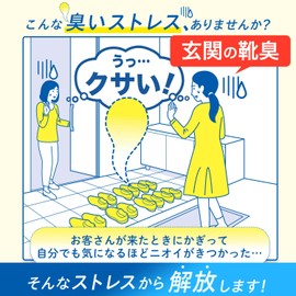 DEOX Deodorizing Power, For Entranceways, Stationary Type, Airy Soap & Chamomile Filler, 0.2 fl oz (6 ml) x 3, Shoe Deodorizer, Air Freshener, Just Go