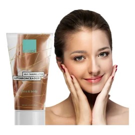 Cerapil Autobronceador Crema Gradual Sin Sol Para Un Glow Up Natural - 150ml -Bronceado Que No Mancha La Ropa - Efecto Glow Hidratante