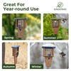 Kingsyard Recycled Plastic Suet Feeder, Tail Prop Suet Feeder for