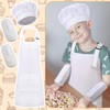 GSrenyu Kids Aprons for Cooking Kids Chef Outfit with Hat