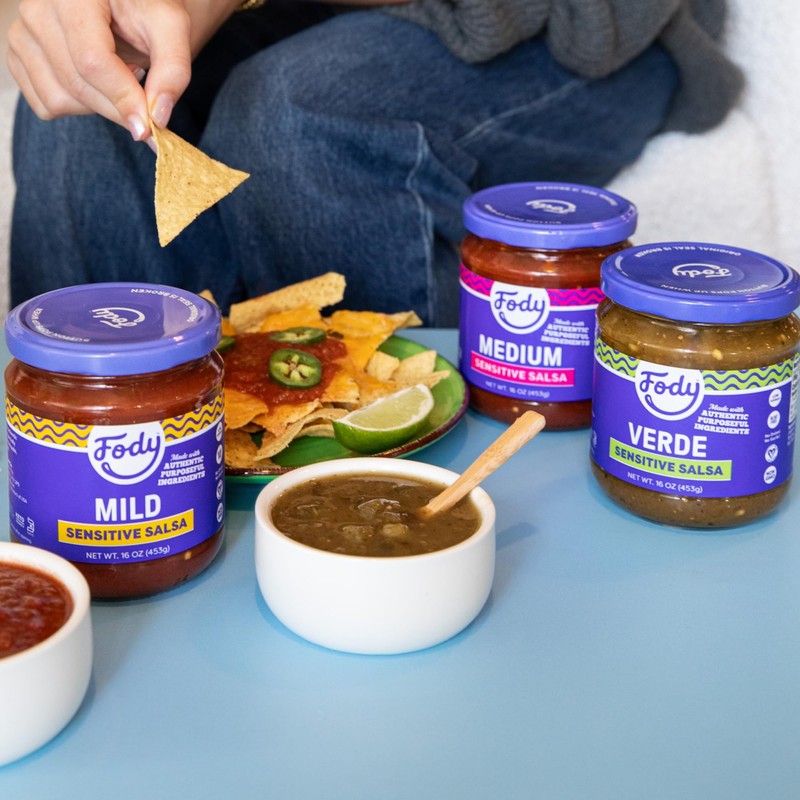 Fody Foods Salsa Variety Pack, 16 Oz (Pack of 3),