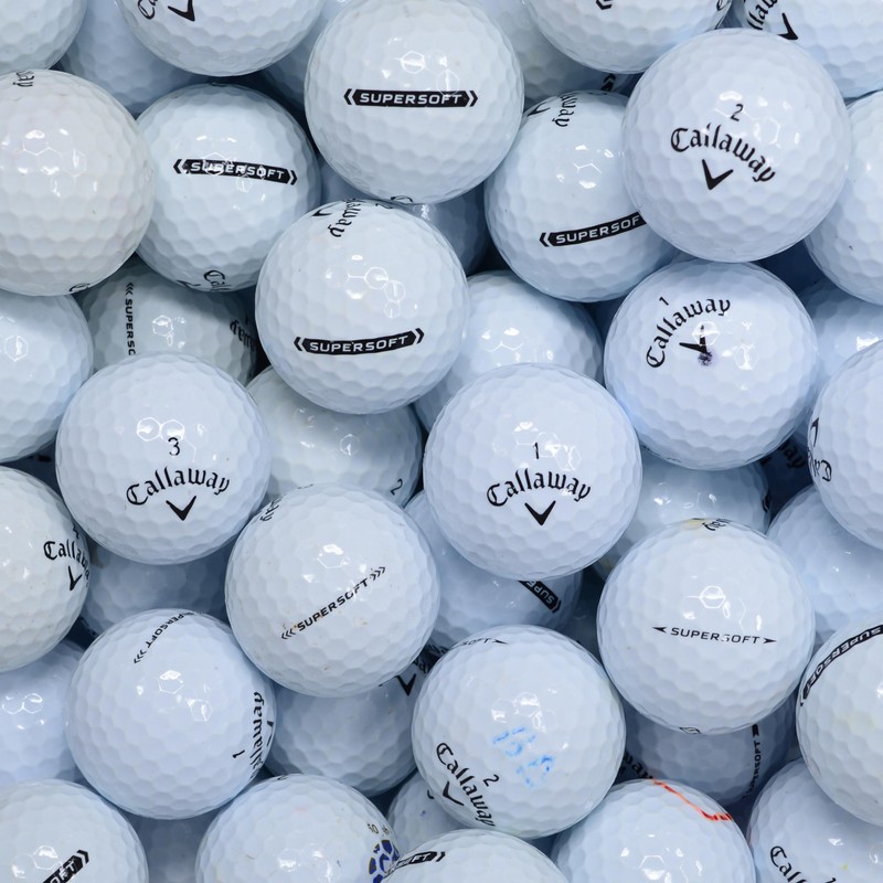 Second Chance Recycled Lake Golf Balls, Used Golf Balls -