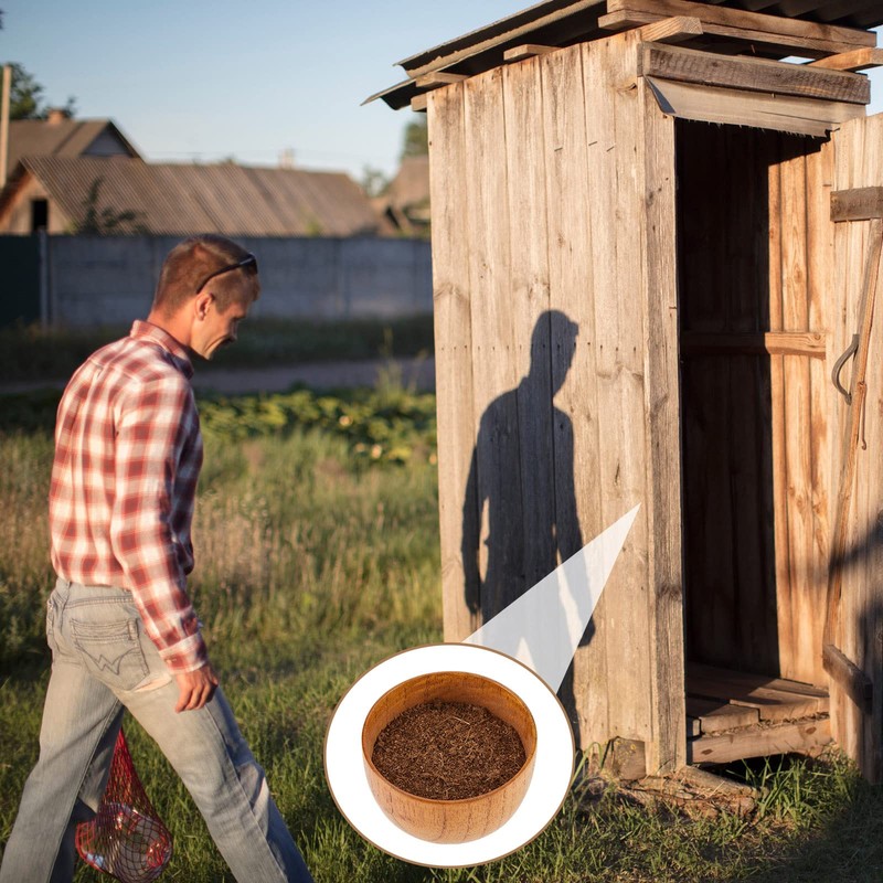 LEIFIDE Composting Toilet Coconut Coir Disks Coir Soil Disc for