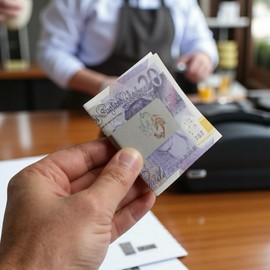 Yin Yang Koi Fish Money Clip – Stainless Steel | Japanese Gift | Slim Wallet for Cash & Cards | Made in UK | Unique Gift (with Gift Box)