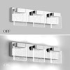 Aipsun Modern Bathroom Vanity Light 3 Light Stainless Steel Chrome