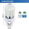 DJDTDTY 32W LED Light Bulb, E26 Base with E27 Adapter,