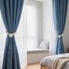 2 Pack Magnetic Curtain Tiebacks, Modern Simple Style Drape Tie
