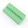 DBParts 10 Sets 10-Pin (10 Pole) 3.81mm Pitch Angle Screw
