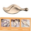 Baluue 2pcs Facial Massage Roller and Gua Tool Leaf-shaped for