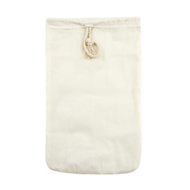 Nut Milk Bag, Cotton, Reusable for Vegetable Milk, Soy Milk, Nut Milk, Juices, Coffee and Wine, Ideal as a Liquid Filter Bag for DIY Drinks and Natural Preparations