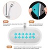 Secopad Bathtub Stickers Non-Slip, 24 PCS Safety Shower Treads Adhesive