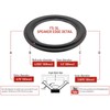 Optimus Speaker Foam Edge Replacement Repair Kit, 5", FSK-5L