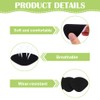 Flintronic 3 Pairs Microfiber Heel Repair Patch Repair Patch, Shoe