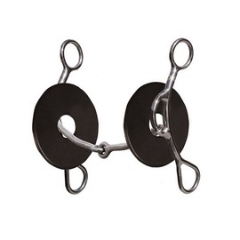 Professionals Choice Brittany Pozzi Smooth Snaffle Gag Bit N/A 5