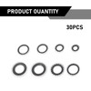 taluoka 30 PCS Car Air Conditioning Compressor Gasket Assortment Combination