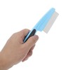 UKCOCO Dandruff Comb Set of 2 Stainless Steel Fine Teeth