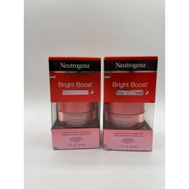 Neutrogena 2x Neutrogena Bright Boost Overnight Recovery Gel Cream 1.7oz./50ml