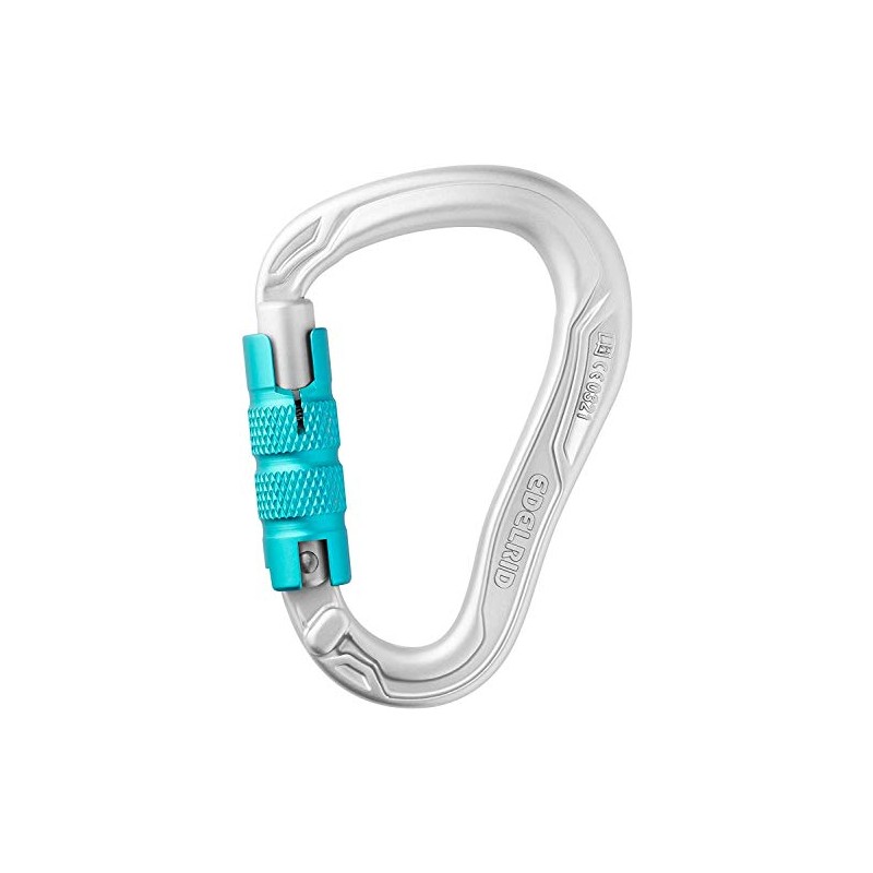 Edelrid Unisex - Adult Bulletproof HMS Bullet Triple, Silver, Uniform