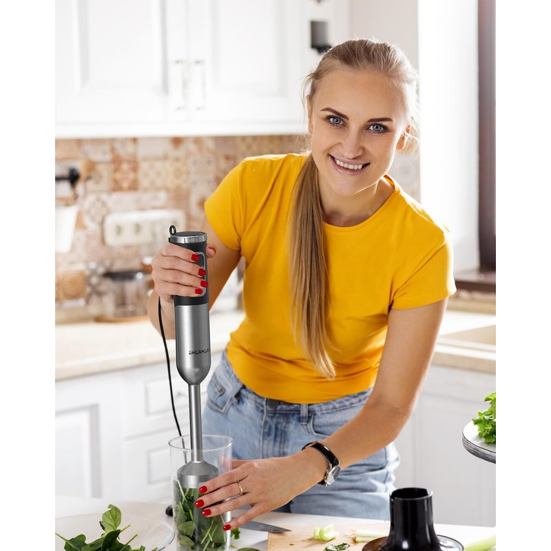 1000W Powerful Immersion Blender Handheld, 2025 New Update Hand Blender