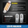 X AUTOHAUX LED Festoon Light White 41mm 211 212 24SMD