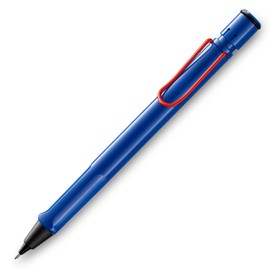 LAMY L114R Safari Mechanical Pencil, Blue Red Clip, 0.02 inches (0.5 mm), Limited Edition