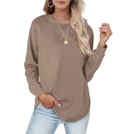 XIEERDUO Long Sweatshirts For Women Long Shirts To Wear With Leggings Tunic Tops Xl
