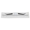 150PCS Eyebrow Stencil Ruler Clear Scale Transparent Eyebrow Shape Positioning