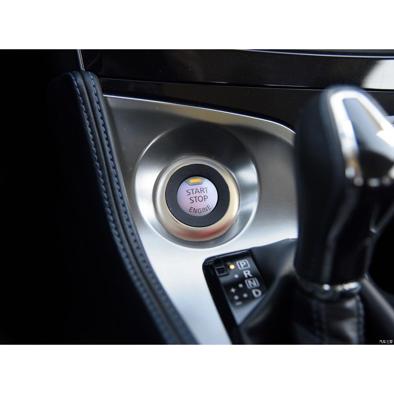 CYCDIY Silver Car Engine Start Stop Button Ignition Ring Cover