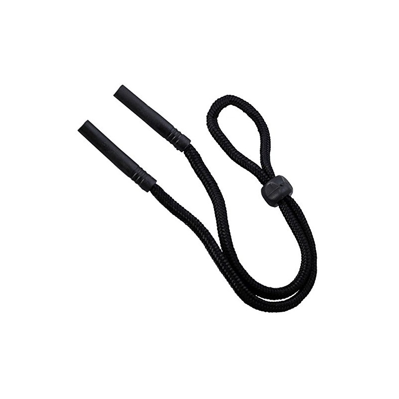 BIRCH's Black Sports Safety Glasses Sunglasses Holder Eyeglasses Neck Cord