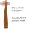 HOTBANANA I Tip Hair Extensions Human Hair, 24 Inch 50g