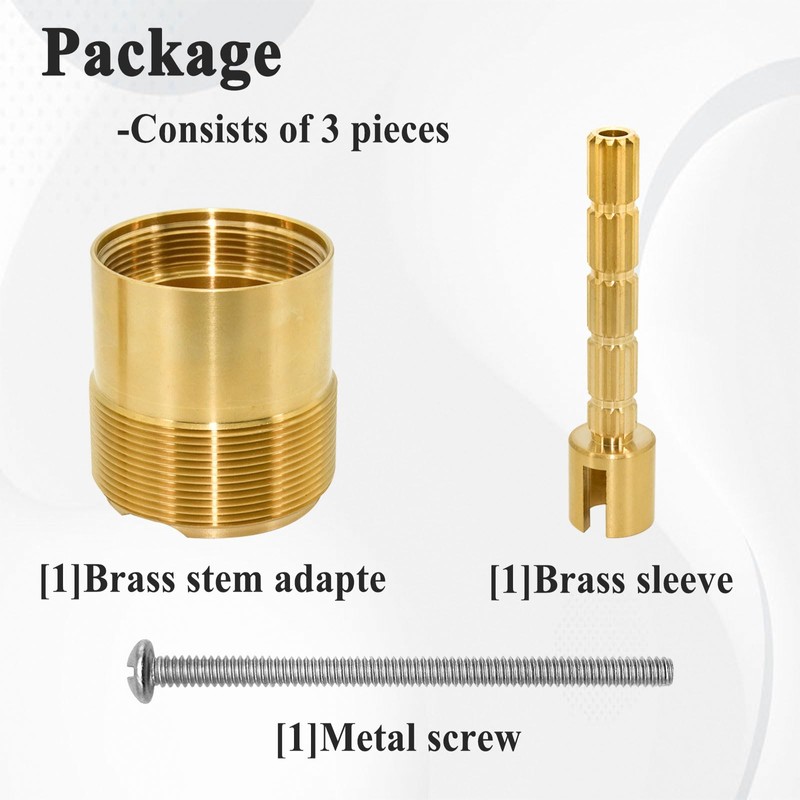 Ebrmeiwo 970-0830 Plumbing Extension Kit for Secure Fit Handle, Replacement