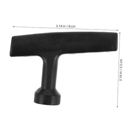 GRIRIW 10pcs Gasoline Engine Recoil Pull Handle Lawn Mower Starter Handle Replacement for Chainsaw