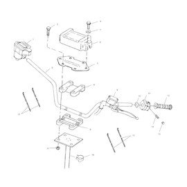 Polaris ATV Hi/Lo/Off Handlebar Switch (2 Passenger?), Genuine OEM Part 4010191, Qty 1