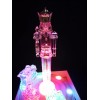 Holiday Time NUTCRACKER color changing LED LIGHT UP Animation TRAIN