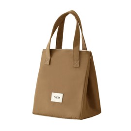 TIANZONG Insulated Lunch Bag, Lunch Bag, Lunch Bag, Drawstring Bag, Inner Insulation Aluminum, Capacity, Unisex, Kids, Work or School Commutes (Brown-drawstring)