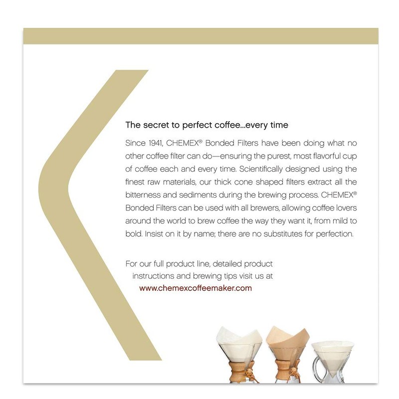 CHEMEX Filter - Natural Square - 100 CT - 4