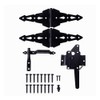HOME MASTER HARDWARE Wood Gate Hardware Set - Heavy Duty