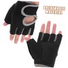 Generic 2Pcs Fitness Gloves for Men Breathable Half Finger Workout