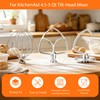 Stainless Steel Accessories Compatible with KitchenAid 4.5-5 Qt Tilt-Head Stand