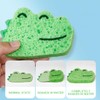 Bath Sponge for Babies, Set of 4 Washing Pads for
