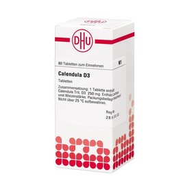 Calendula D3 DHU Tablets, Pack of 80 Tablets
