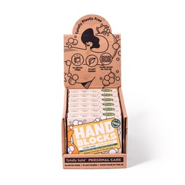 Hand Blocks: Sweet Orange & Bergamot (6 Pack) - Cold Processed Natural Soap Bars - Plastic, Palm, SLS, SLES & Paraben Free