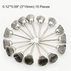 45PC Wire Brushes for Drill Set Stainless Steel Wheel Brushes