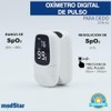 MEDSTAR Oximetro de Pulso para Dedo de Lectura Rápida