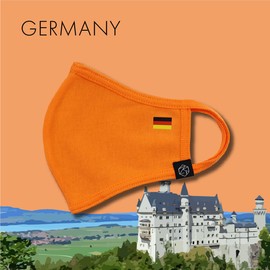 Serao Flag Mask, Cotton, 11 Types in 10 Countries (Germany)