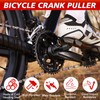 TAIHOBO Pack of 2 Bicycle Crank Puller, Removable Head Bicycle