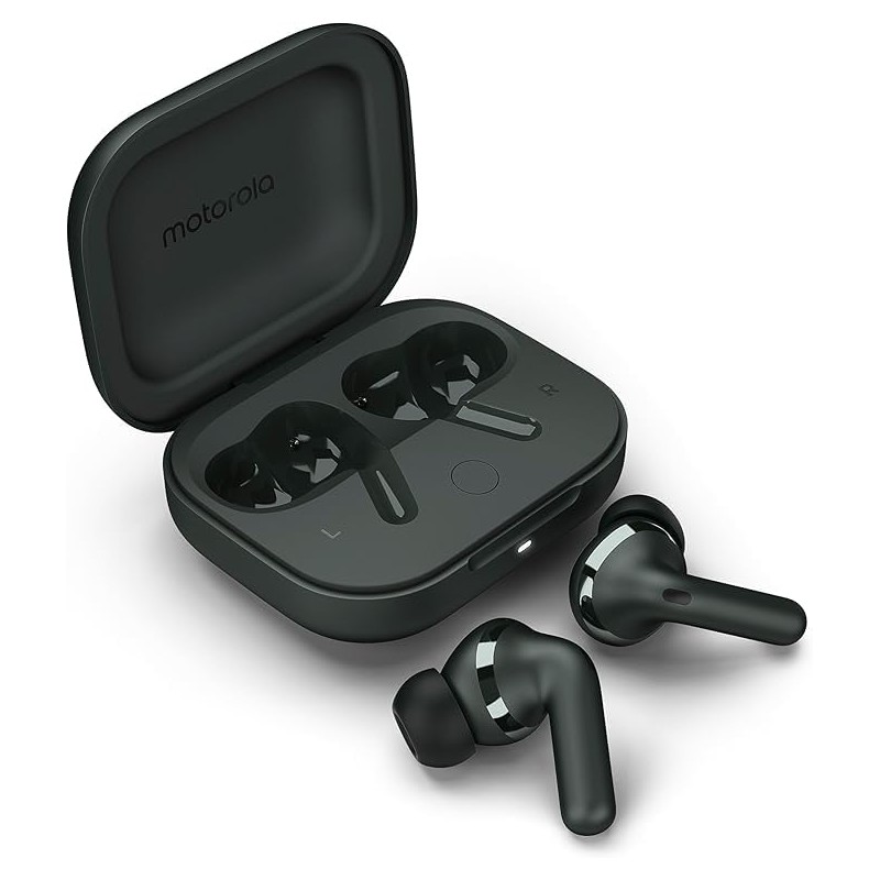 Motorola Moto Buds+ Headphones with Sound by Bose, Dual Dynamic